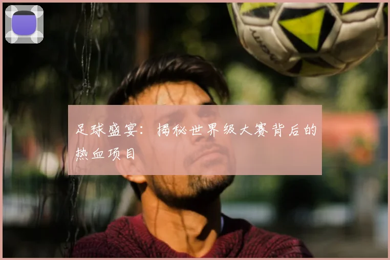 足球盛宴:揭秘世界级大赛背后的热血项目