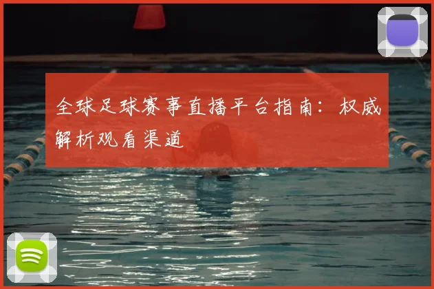 全球足球赛事直播平台指南：权威解析观看渠道